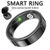 Sleek Smart Health Ring with Heart Rate & Sleep Tracking