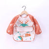 Waterproof Long-Sleeve Baby Feeding Smock