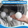 Reusable Anti-Tangle Laundry Balls for Washer & Dryer