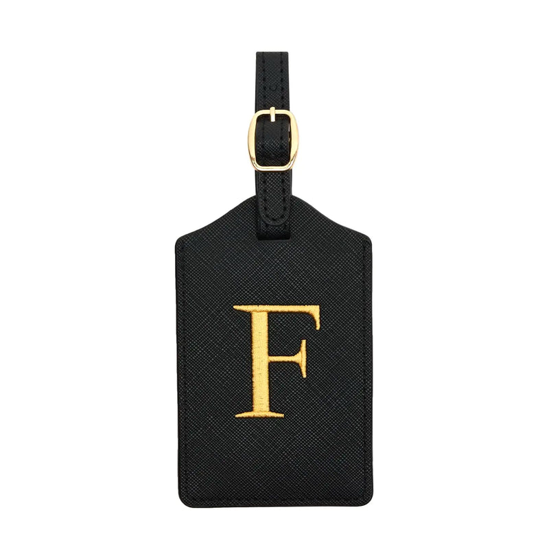 PU Leather Luggage Tag with Privacy Cover