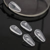 Clear silicone air chamber nose pads with a mini screwdriver for glasses repair