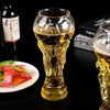 Trophy-Shaped Glass Beer Mug