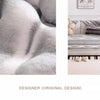 Plush Velvet Padded Sofa Cover with Non-Slip Backing