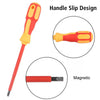 Insulated 1000V Magnetic Screwdriver Set for Electricians