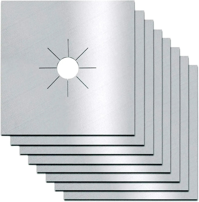 Square Heat-Resistant Stove Burner Covers