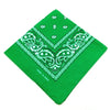 Paisley Bandana Square Scarf – 55cm Cotton Blend for Men and Women