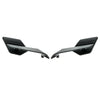 Universal Motorcycle Side Mirrors with Adjustable Winglets