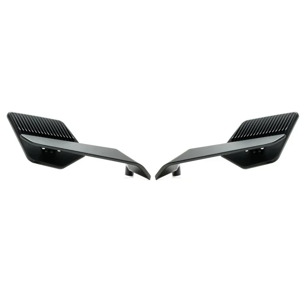 Universal Motorcycle Side Mirrors with Adjustable Winglets