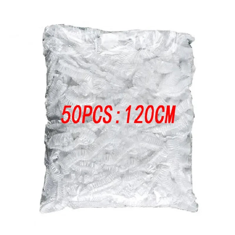 Disposable Shower Caps for Bathing, Hair Care, and Food Protection