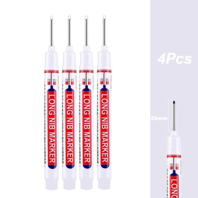 Waterproof Deep Hole Paint Markers for Metal & Woodworking