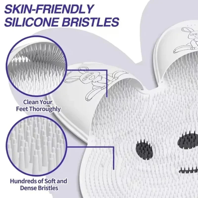 Textured Shower Foot Scrubber & Massage Mat