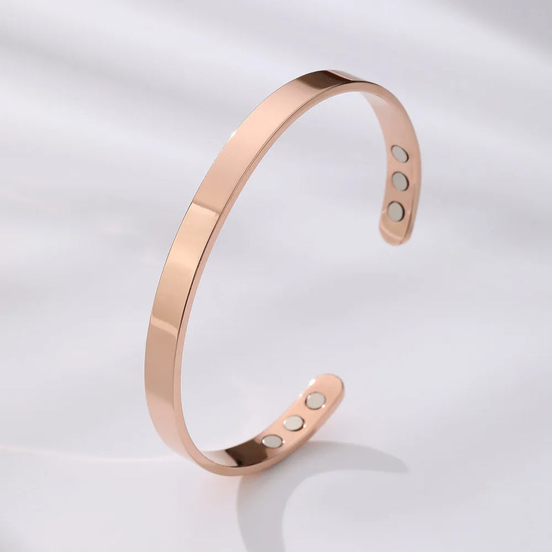 Adjustable Magnetic Cuff Bracelet
