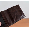 Vintage Genuine Leather Bifold Wallet