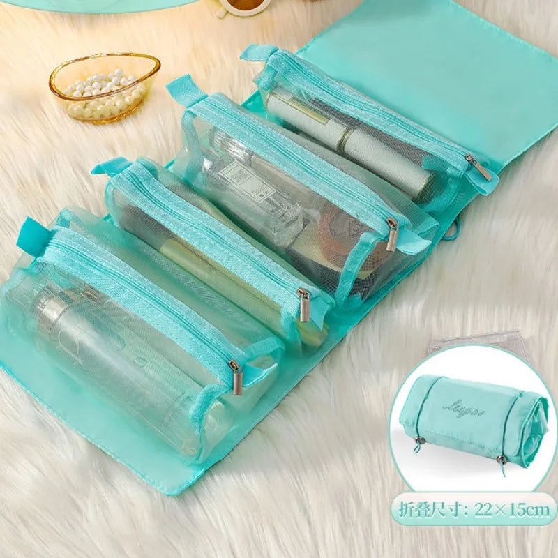 4-in-1 Detachable Travel Makeup Organizer Bag