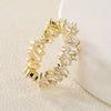 Classic Baguette Cubic Zirconia Ring