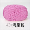 4-Ply Soft Cotton Blend Yarn for Knitting and Crochet