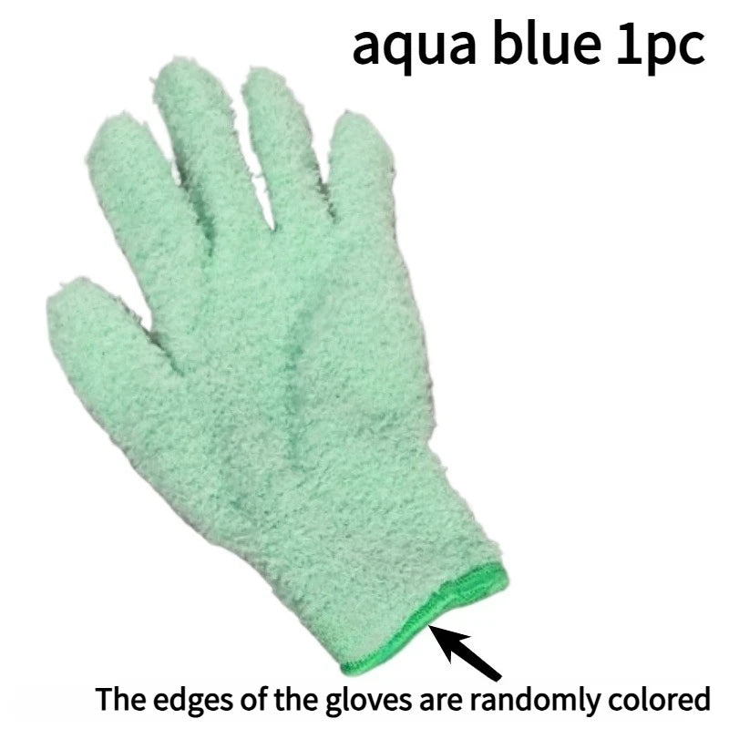 Stretchable Microfiber Dusting Gloves with Breathable Design
