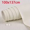 Roll of cream-colored self-adhesive PU leather patch measuring 100x137cm