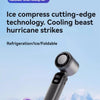 Portable Foldable Neck Fan with Stepless Speed Control