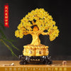 Golden Citrine Crystal Money Tree – Feng Shui Wealth Charm