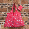 Foldable Eco-Friendly Shopping Bag with Cartoon Print