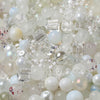 50g Colorful Glass Mix Beads for Jewelry Making