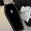 Gothic Skull Print Non-Slip Floor Mat