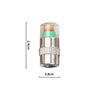 Tire Pressure Monitoring Valve Caps with Color Alert Indicators (4-Pack)