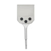Silver SDS Plus floor scraper with a replacement blade set and long shaft