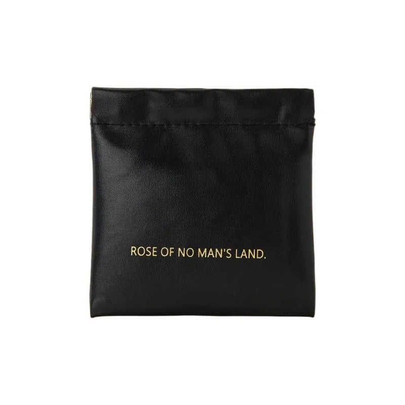 Compact PU Travel Pouch with Spring Closure