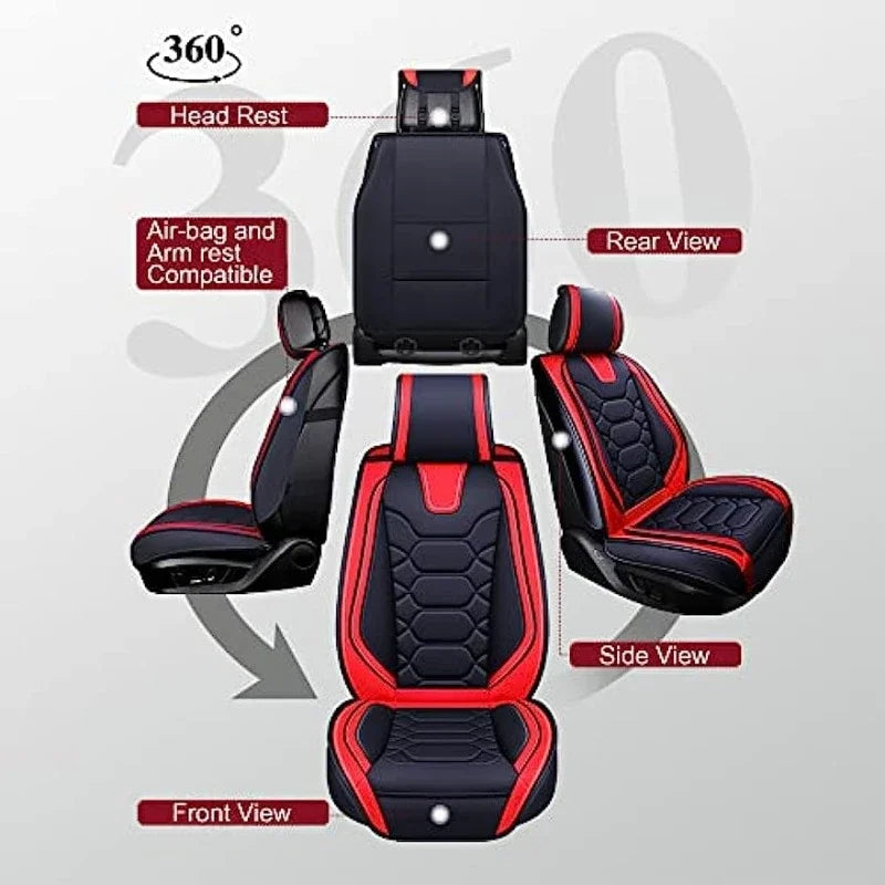 Luxury Universal Car Seat Cover Set – Full Front & Rear Protection