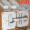 Stainless Steel Hinge Repair Plate Set for Cabinet Doors