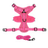 Adjustable Reflective Dog Harness & Leash Set