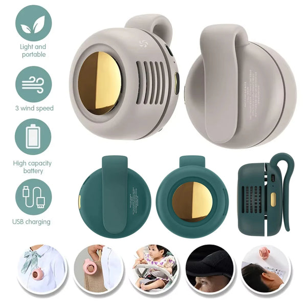 Compact Rechargeable Bladeless Fan
