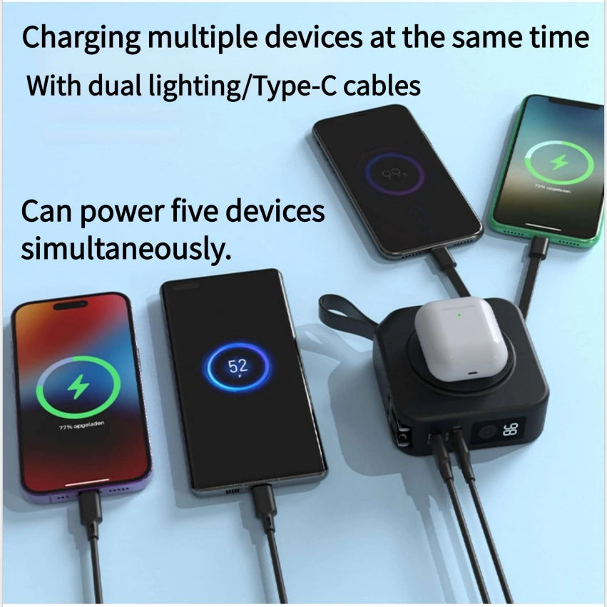 Batterie Externe de Charge Sans Fil Magnétique