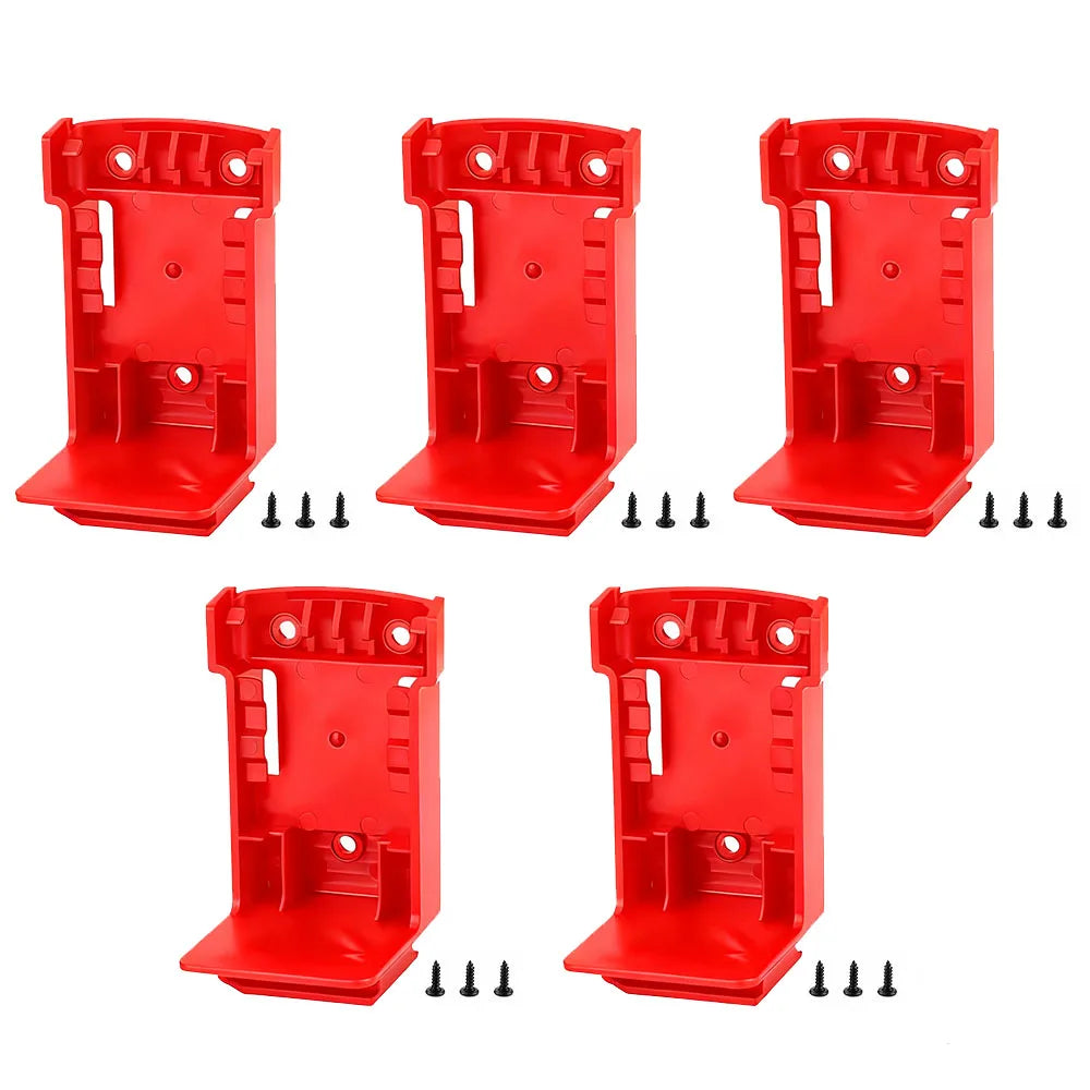 Battery & Tool Holder for 18V/20V Power Tools (5-Pack)