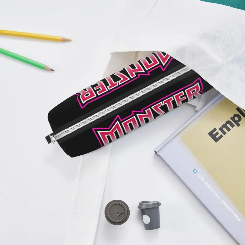 Monster High Pink Pattern Pencil Case