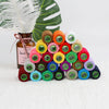 Premium Polyester Sewing Thread Spool - 300m, 24 Colors