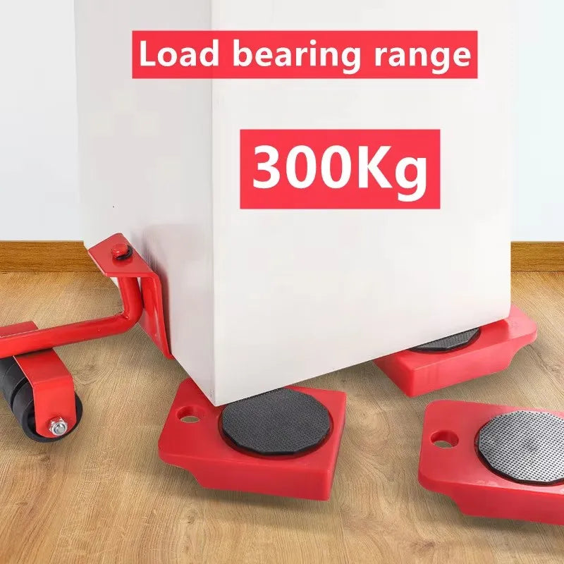 Heavy Furniture Moving Wheel Set with 360° Swivel Casters