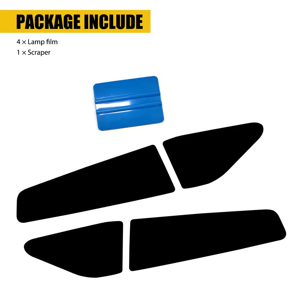 Smoked Tail Light Tint Overlays for Dodge Charger (2015-2022)