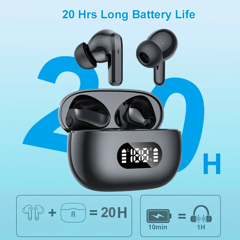 True Wireless Earbuds with Active Noise Cancellation