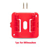 Wall-Mounted Battery Holder for Milwaukee M18 Batteries