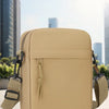 Minimalist Solid Color Crossbody Sling Bag for Men and Women