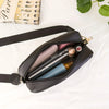Quilted Crossbody Bag with Detachable Wallet