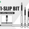 Magnetic Cross Head Screwdriver Bit Set (S2 Steel, Anti-Slip)