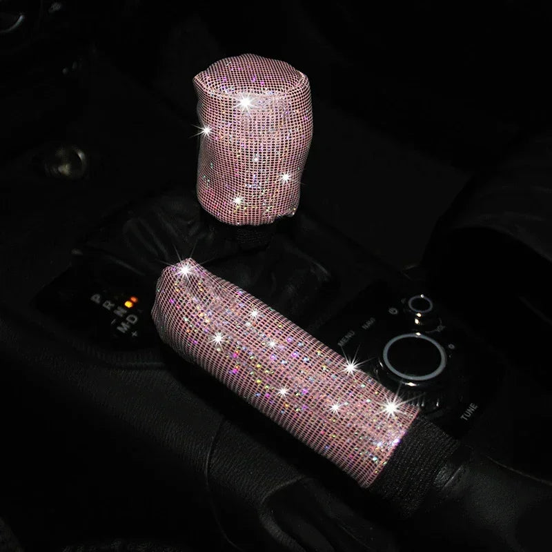 Crystal Diamond Car Steering Wheel Cover