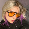 Gafas de sol piloto polarizadas oversize