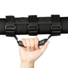 Black non-slip Oxford roll bar grab handles for Jeep Wrangler roll bars