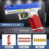 Building Block Toy Gun with Continuous Firing Blowback Action