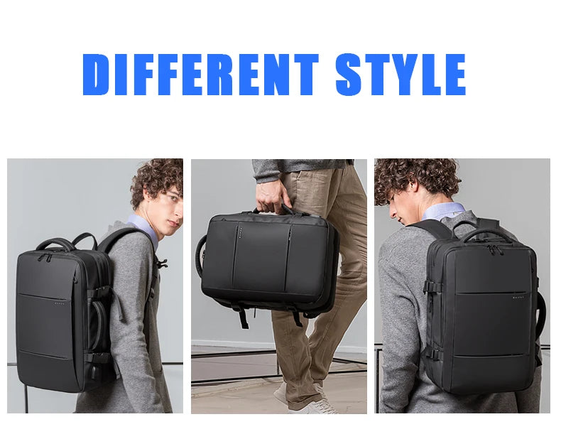 Expandable Travel Backpack with Laptop Compartment